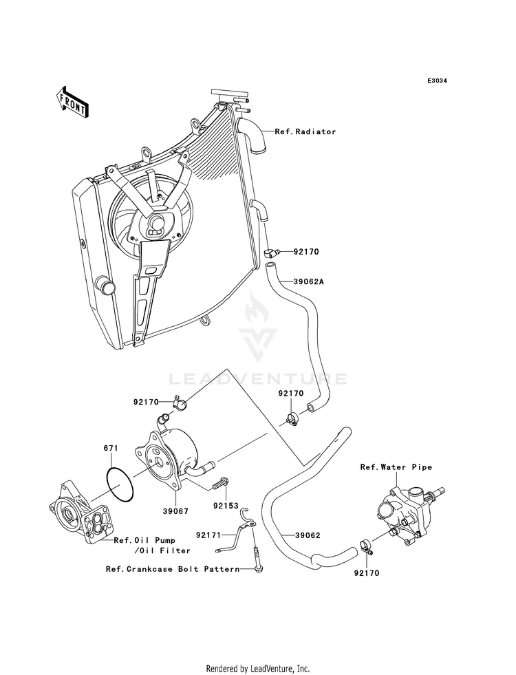 Oil Cooler Schematic