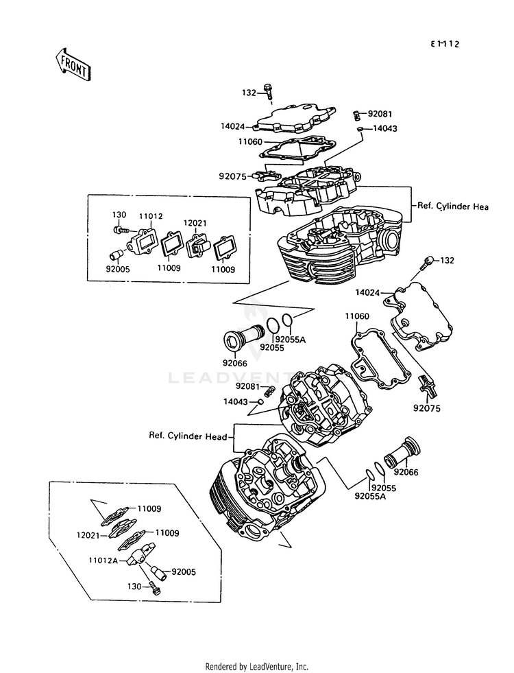 Cylinder Head Cover Schematic