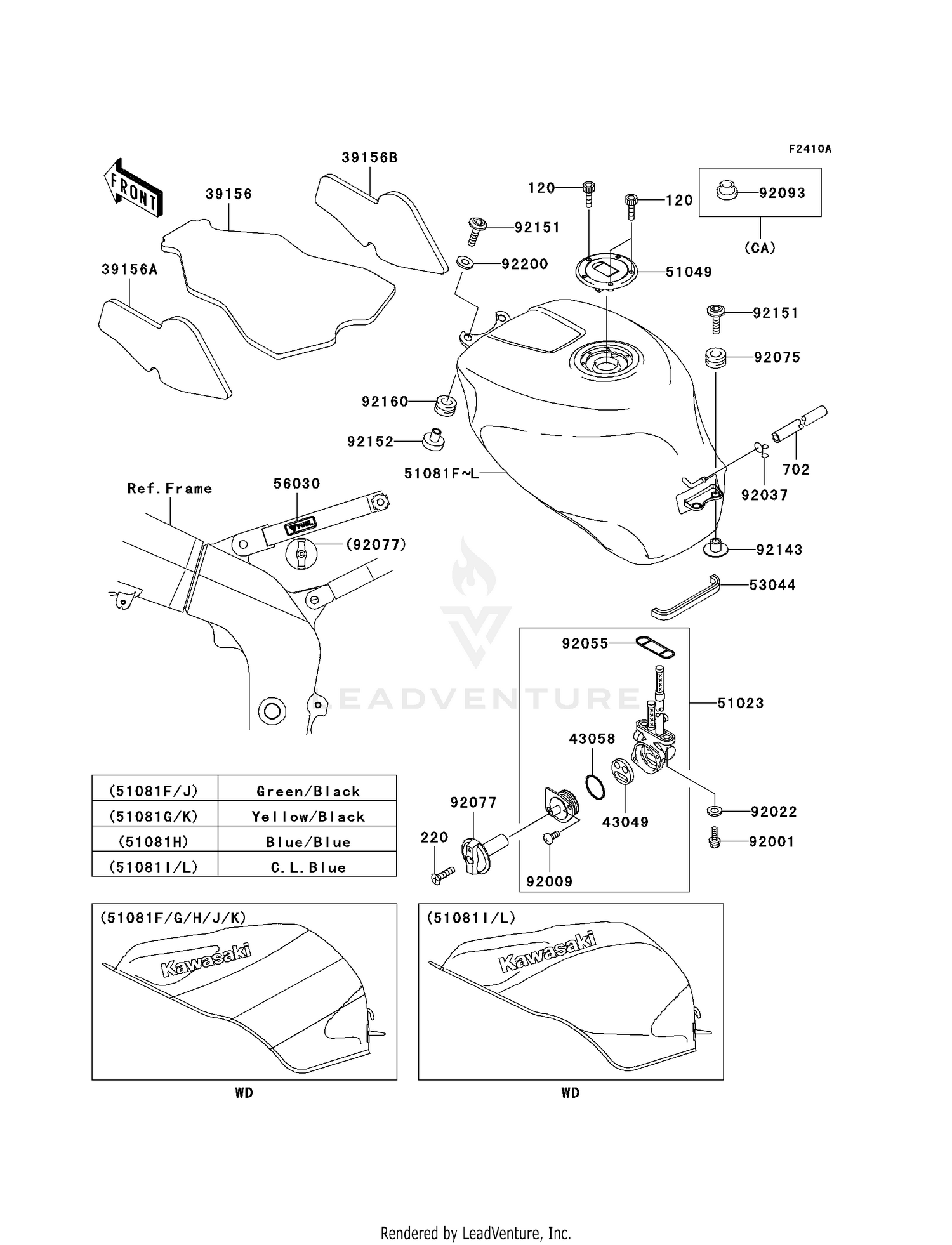 Assembly diagram