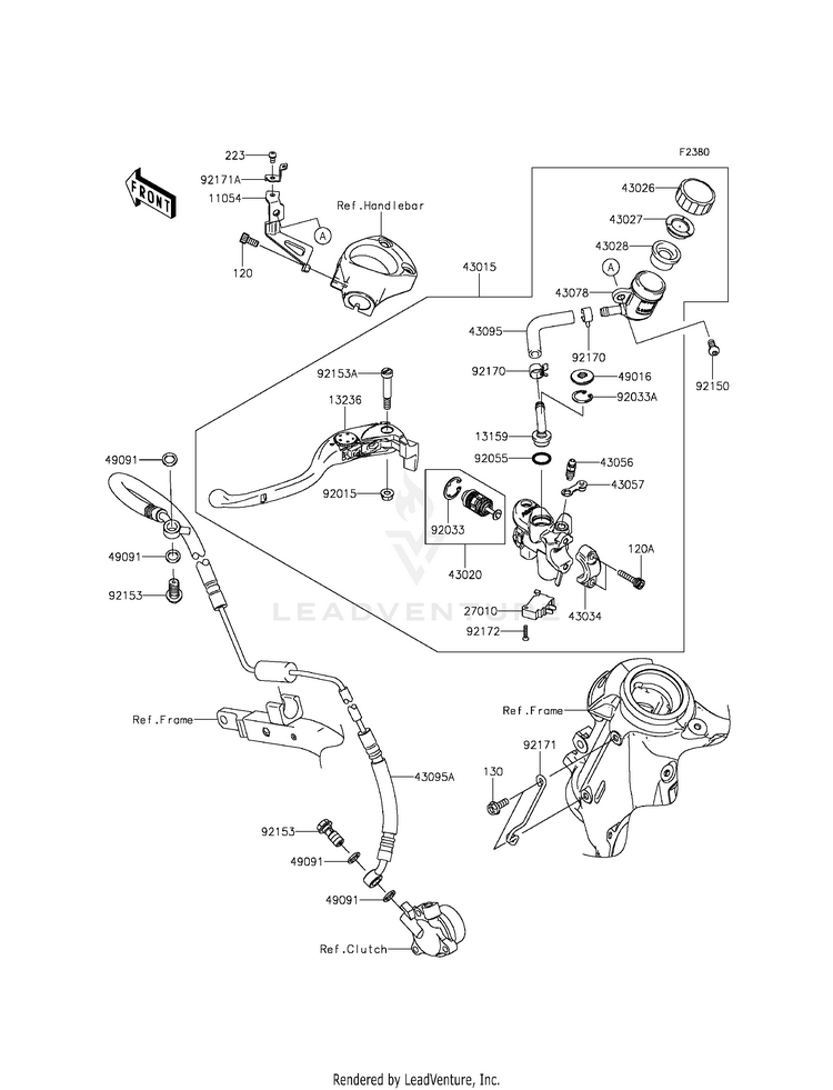 Clutch Master Cylinder Schematic
