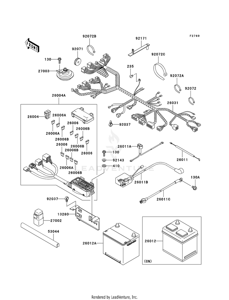 Chassis Electrical Equipment Schematic