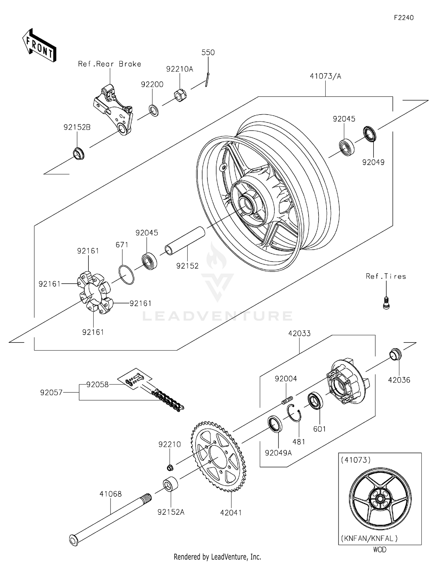 Rear Wheel/Chain