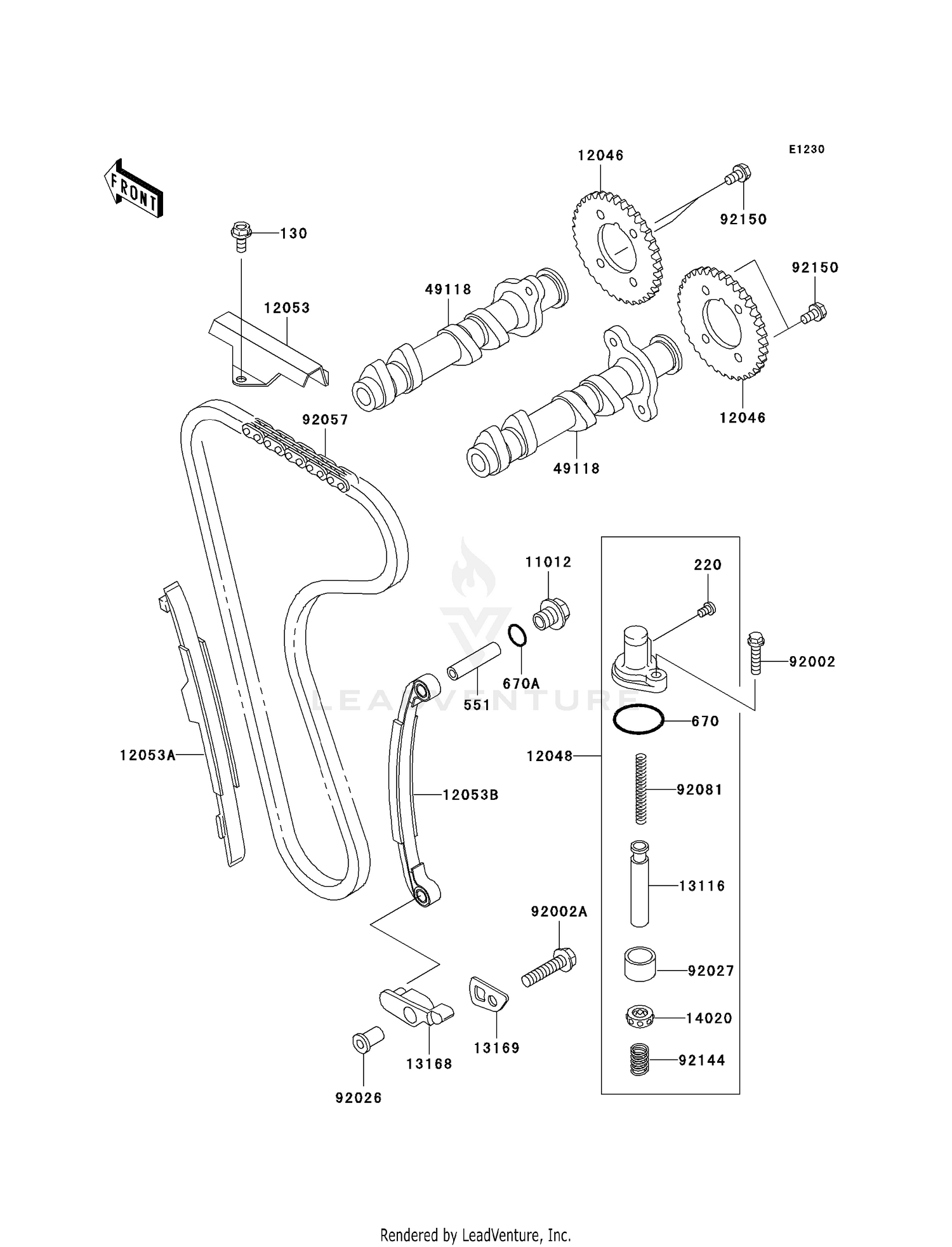 CAMSHAFT(S)/TENSIONER