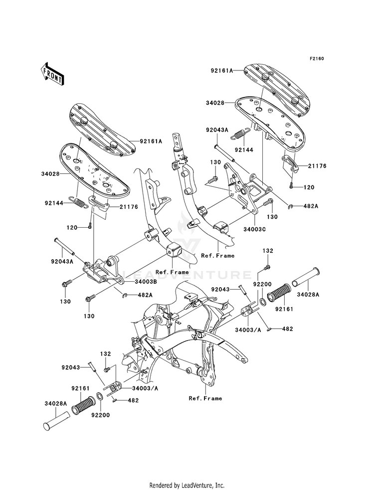 Footrests Schematic