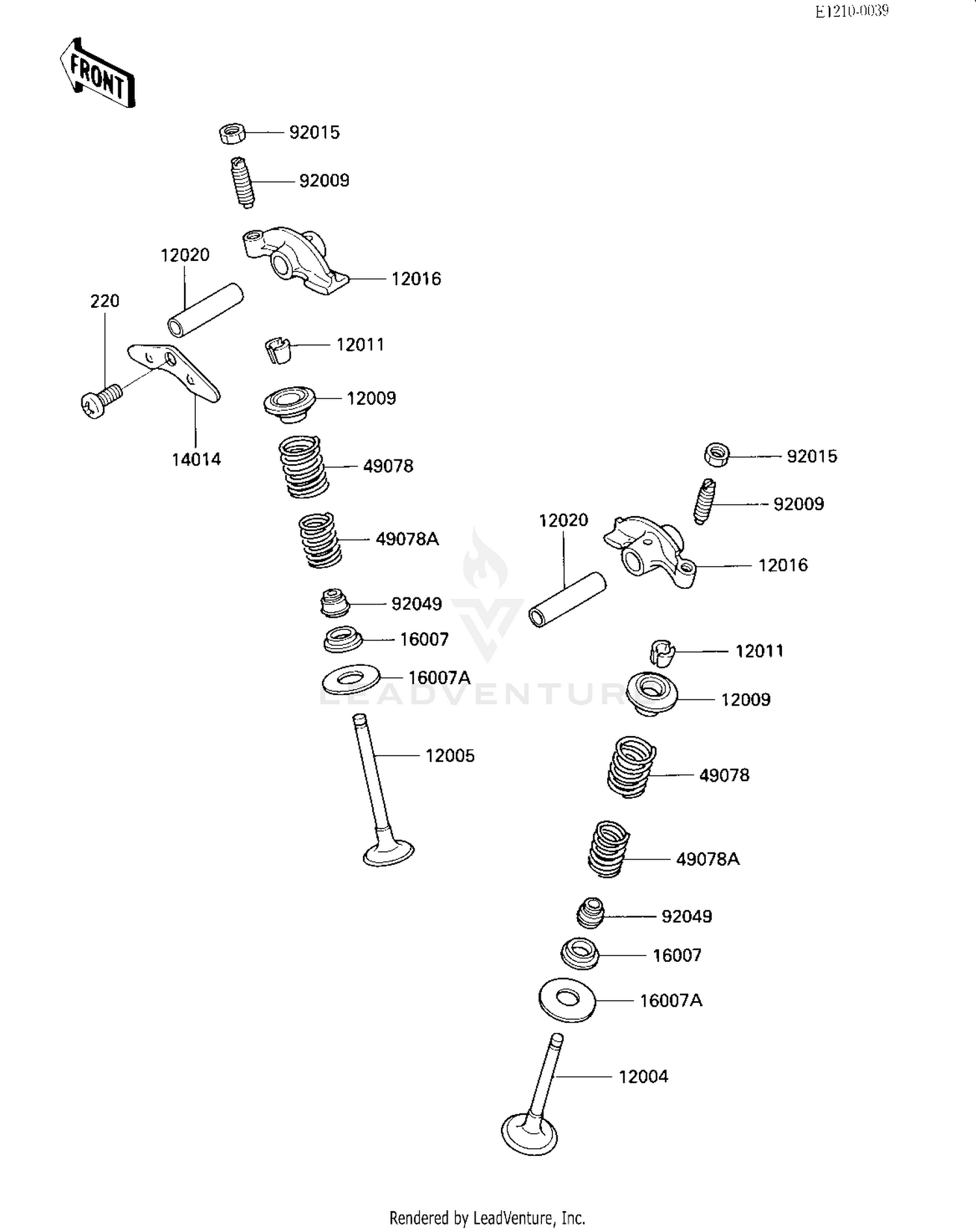ROCKER ARMS/VALVES