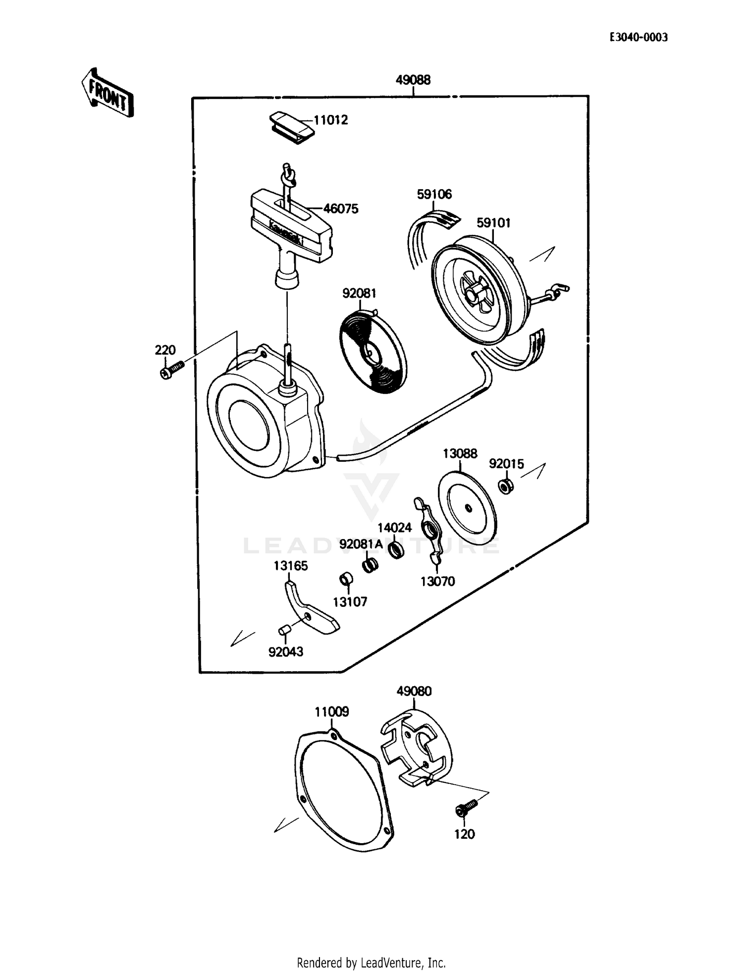 Assembly diagram