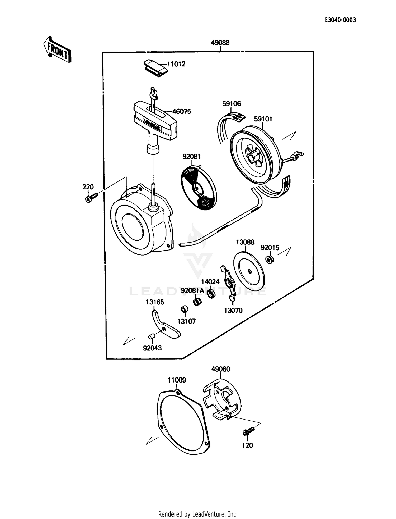 92081-1772 SPRING, RECOIL