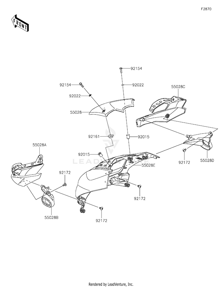 Cowling(Upper) Schematic