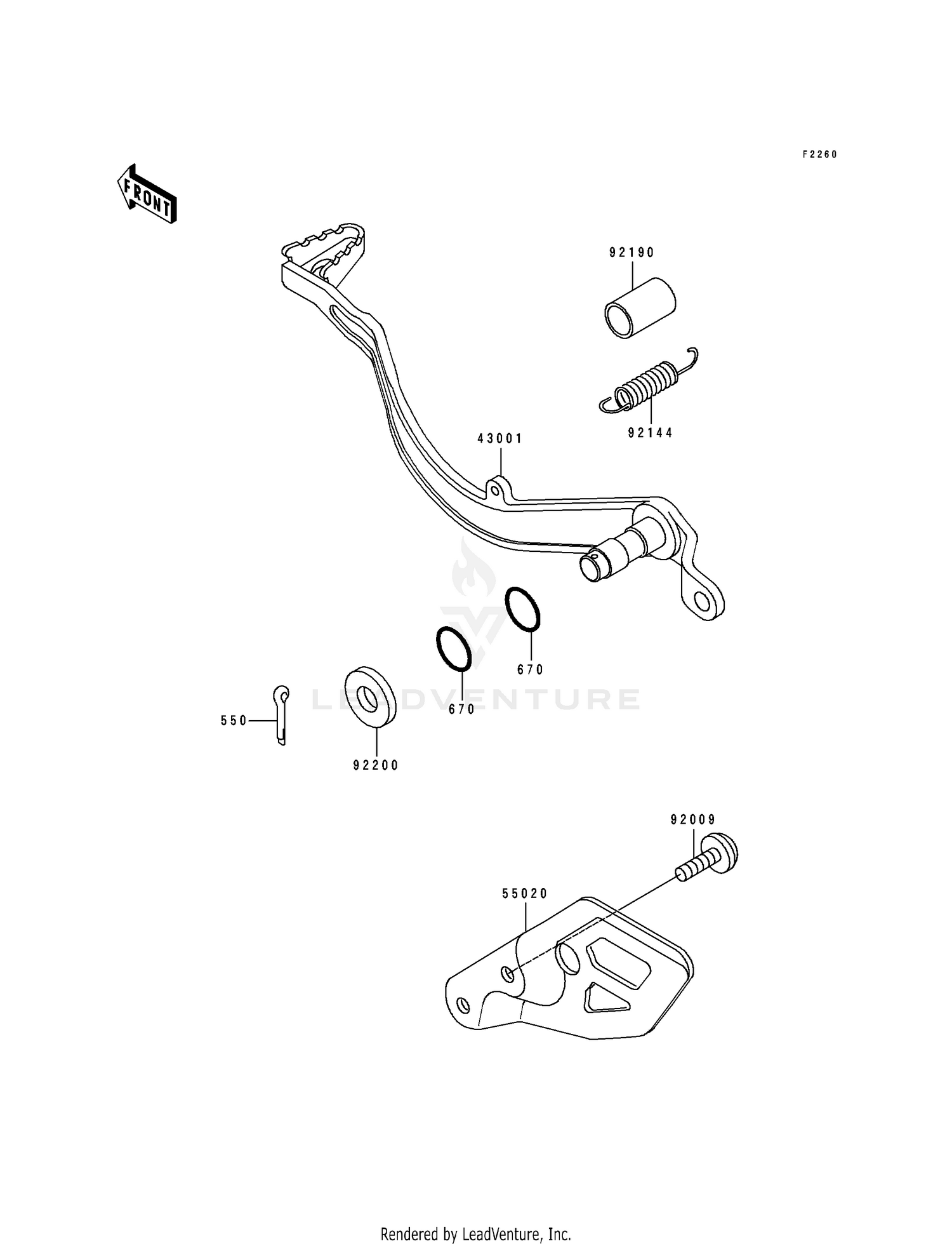 BRAKE PEDAL
