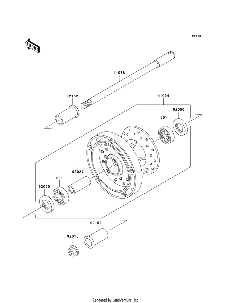 Front Wheel Schematic