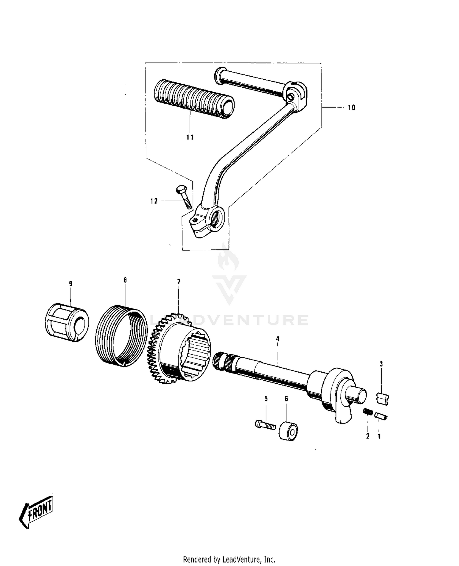 KICKSTARTER MECHANISM