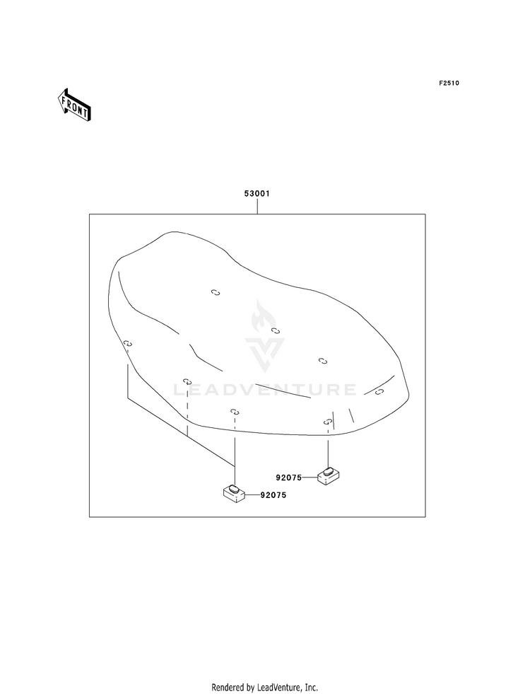 Seat KVF360AAF Prairie 360 4X4 (2010) Schematic
