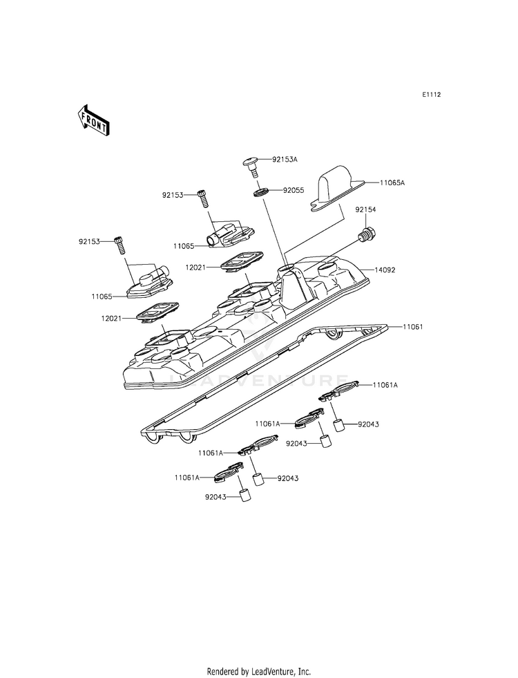 Cylinder Head Cover Schematic