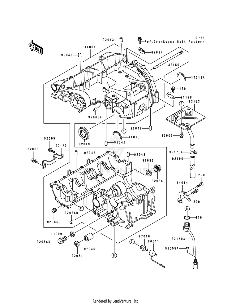 Crankcase Schematic