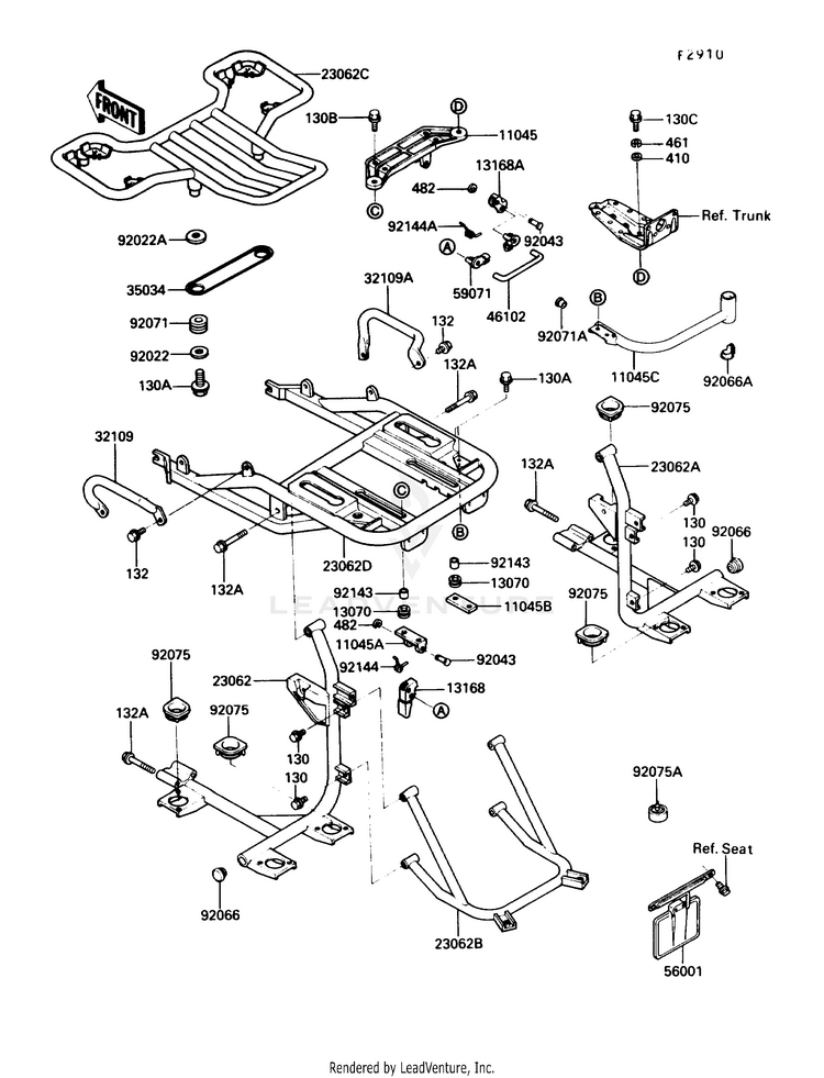 Accessory (Trunk Bracket) Schematic