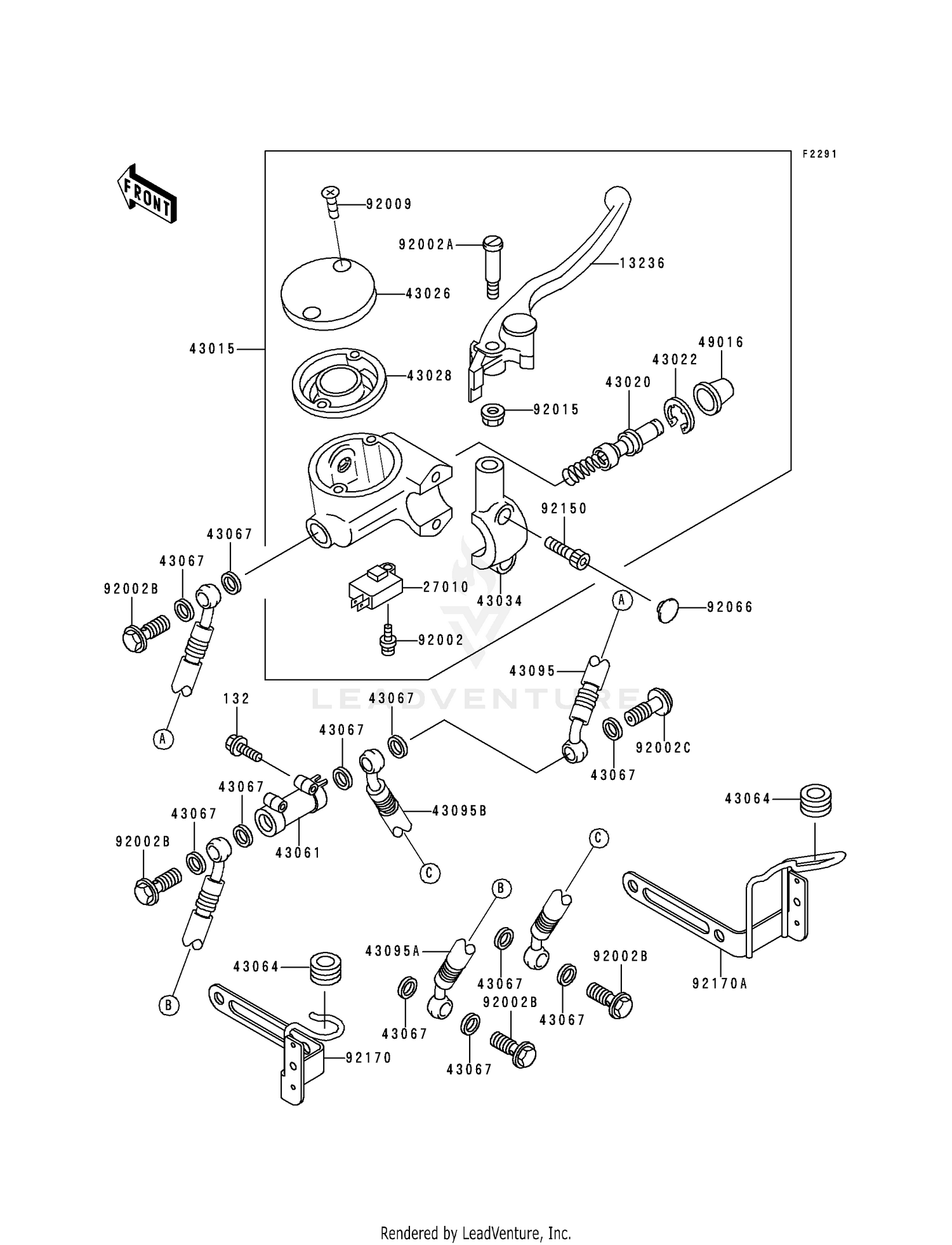 FRONT MASTER CYLINDER