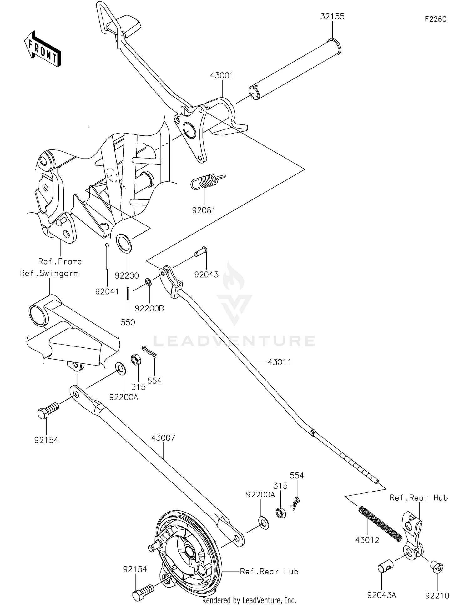 Brake Pedal/Torque Link