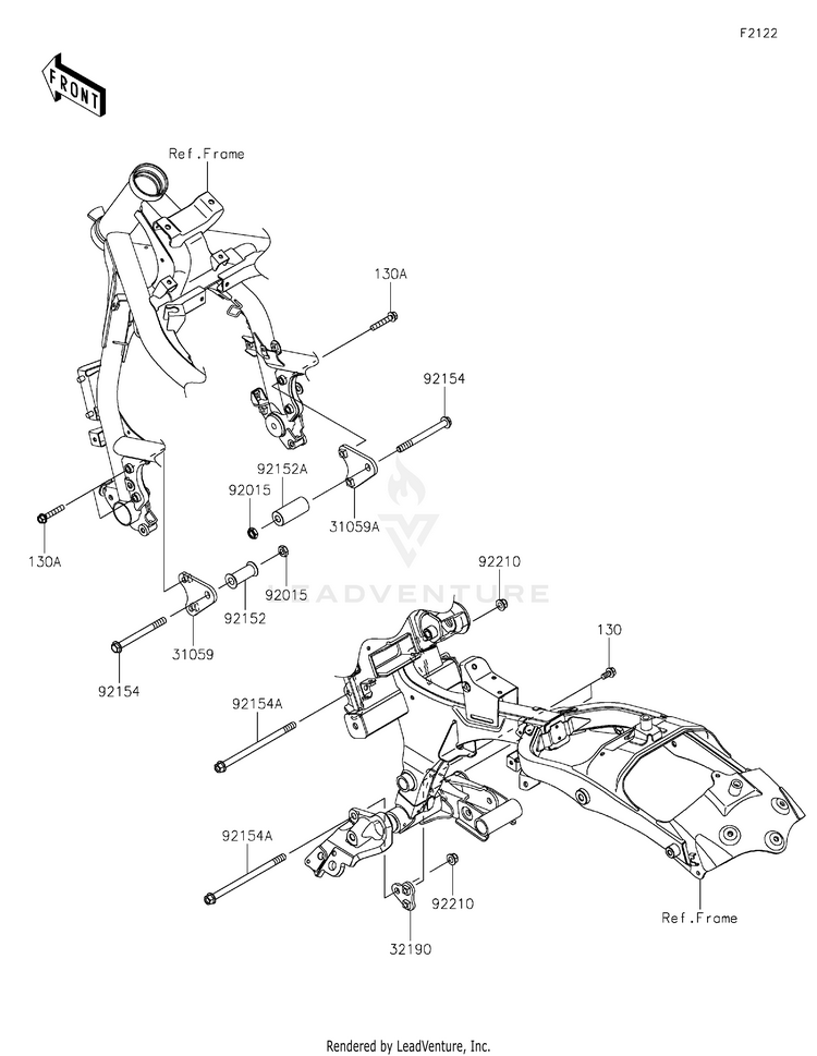 Engine Mount Schematic