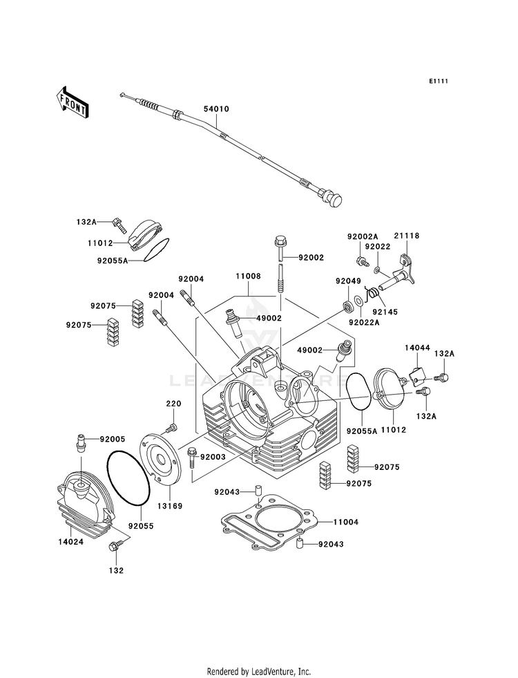 Cylinder Head Schematic