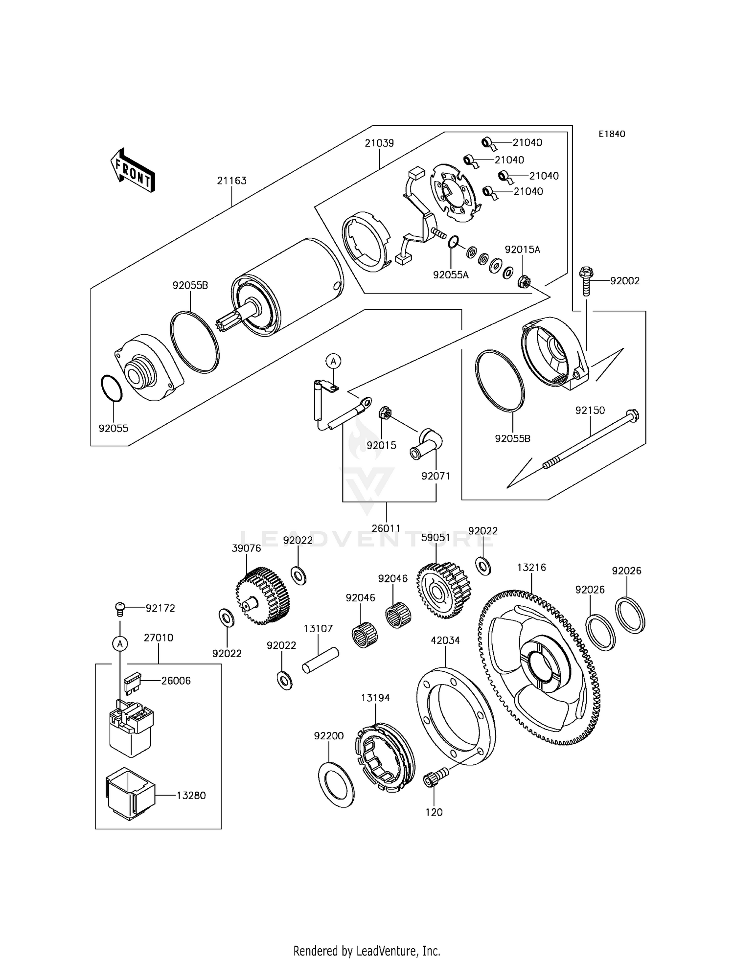 STARTER MOTOR