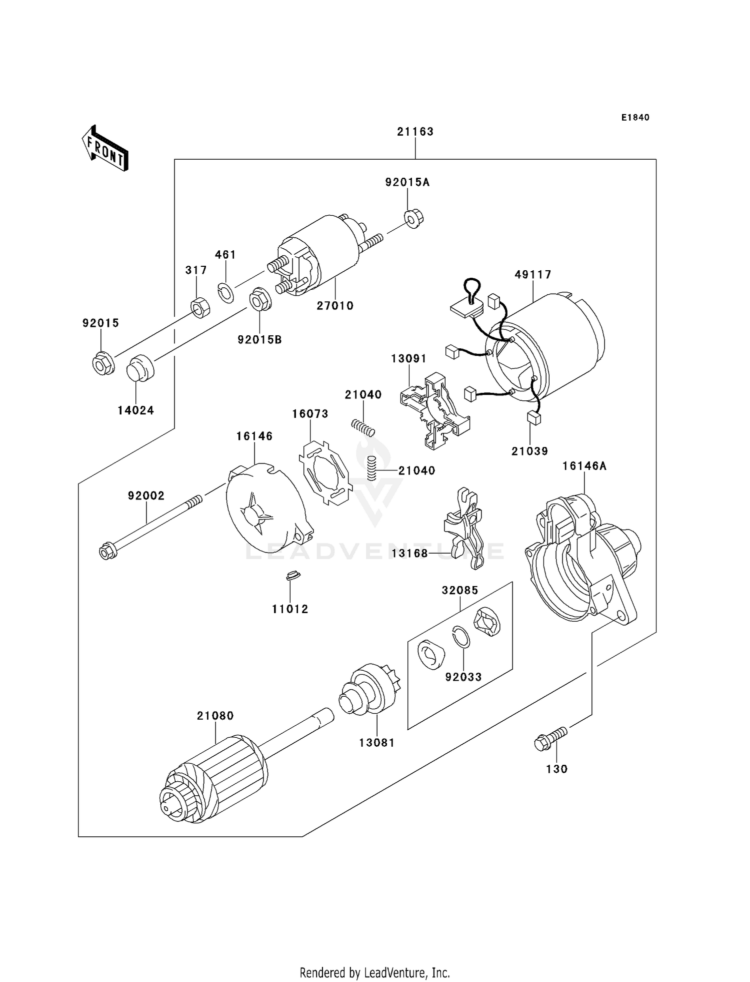 STARTER MOTOR