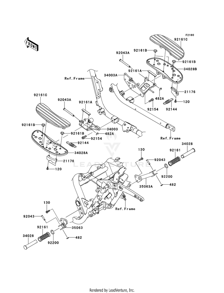 Footrests Schematic