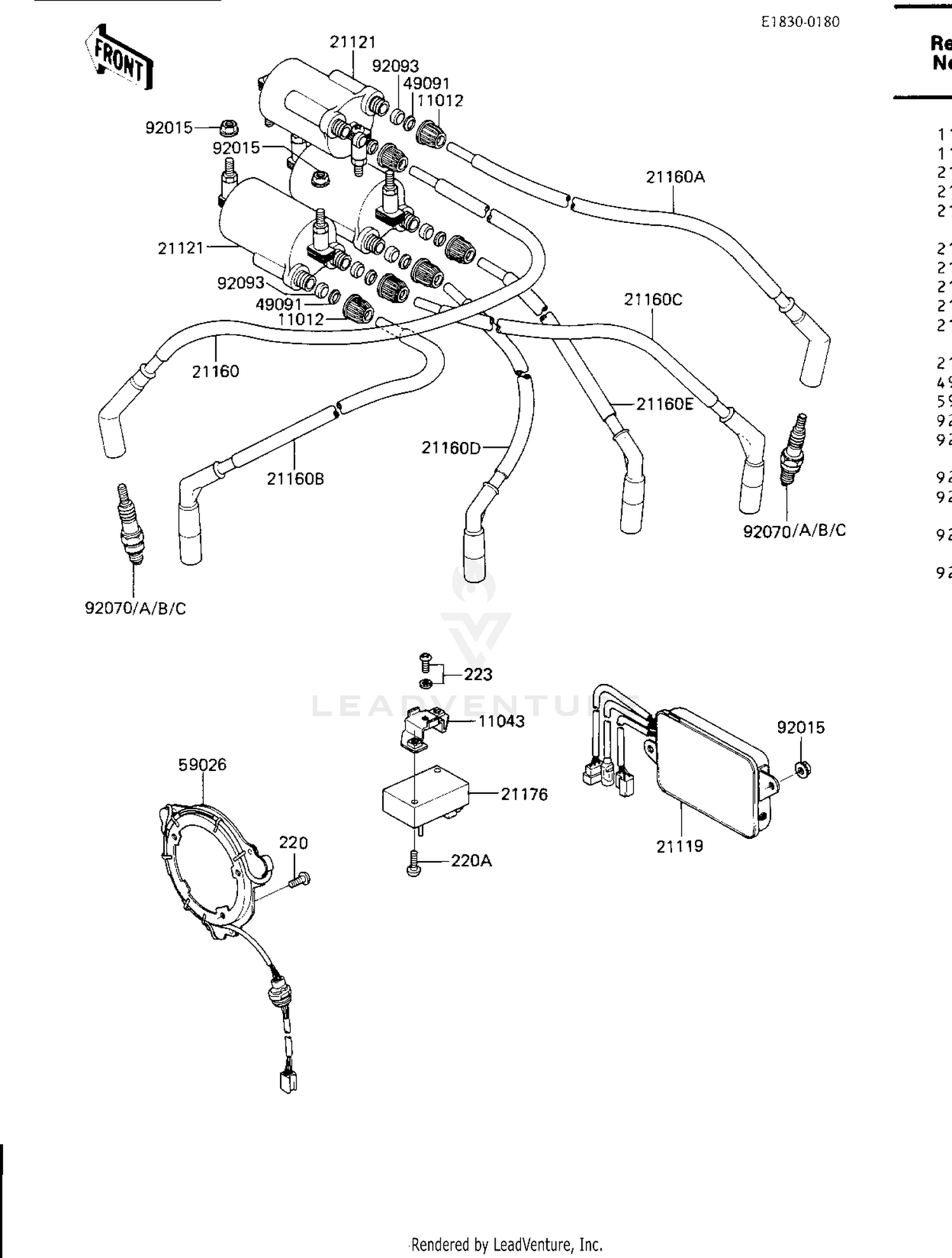 Assembly diagram