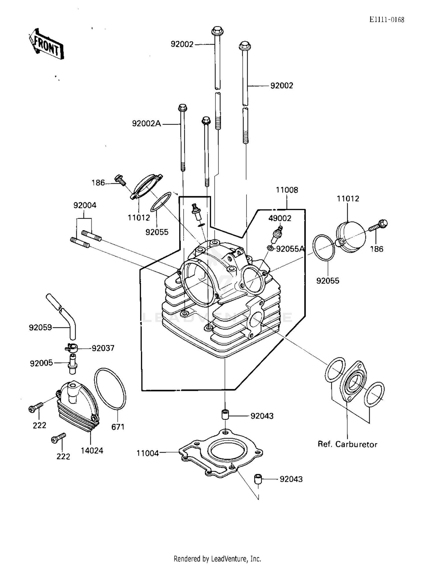 11004-1124 GASKET-HEAD