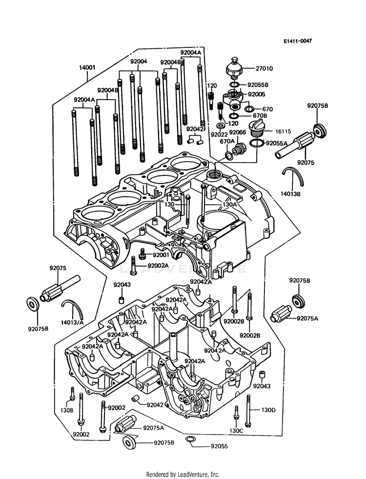 Crankcase Schematic