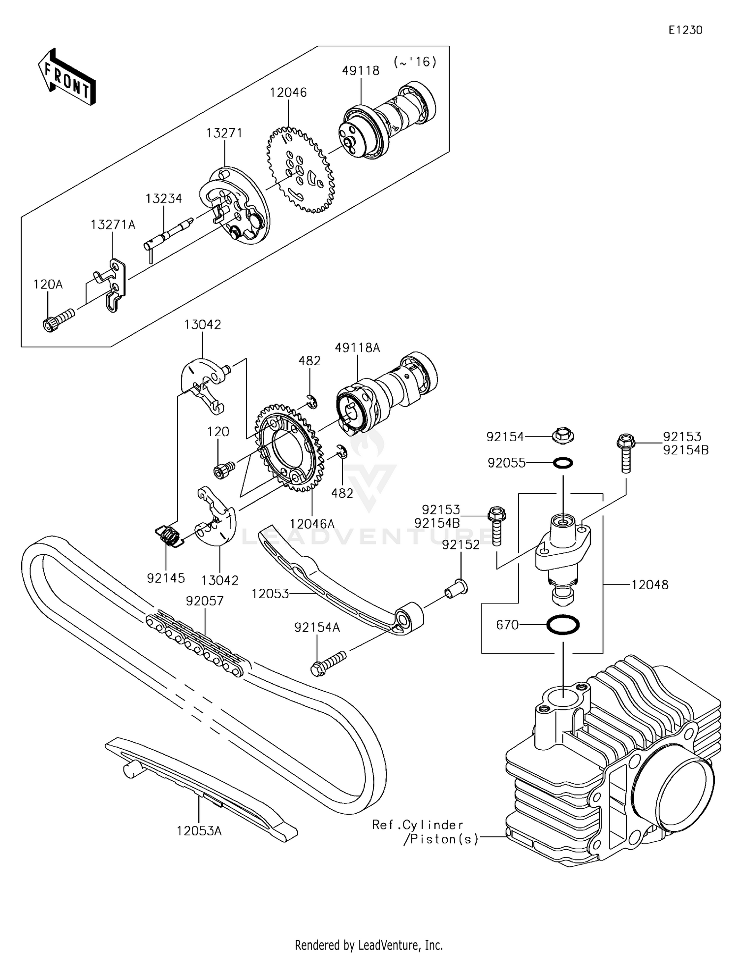 Camshaft(s)/Tensioner