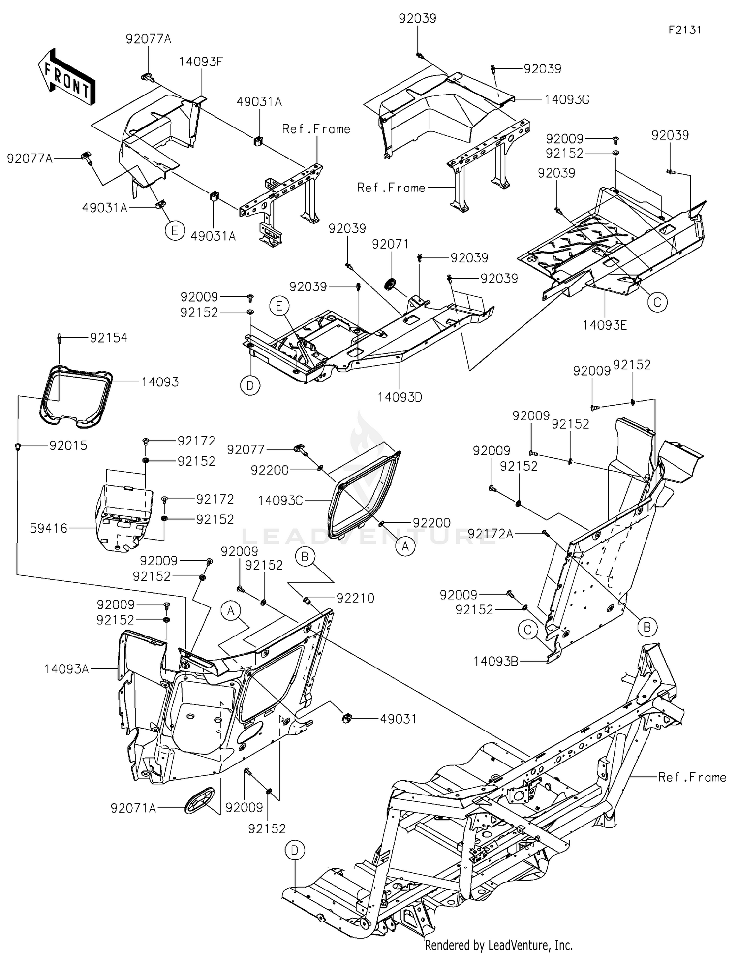 Frame Fittings(Rear)