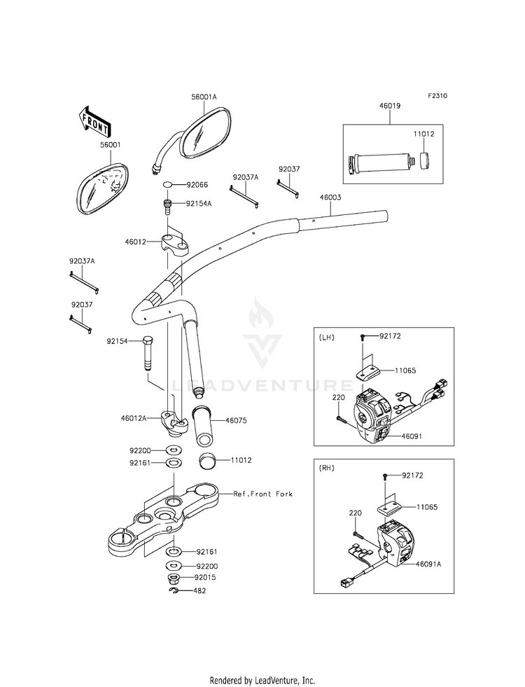 Handlebar Schematic
