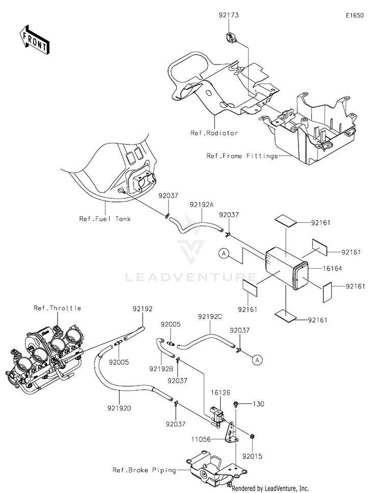 Fuel Evaporative System Schematic