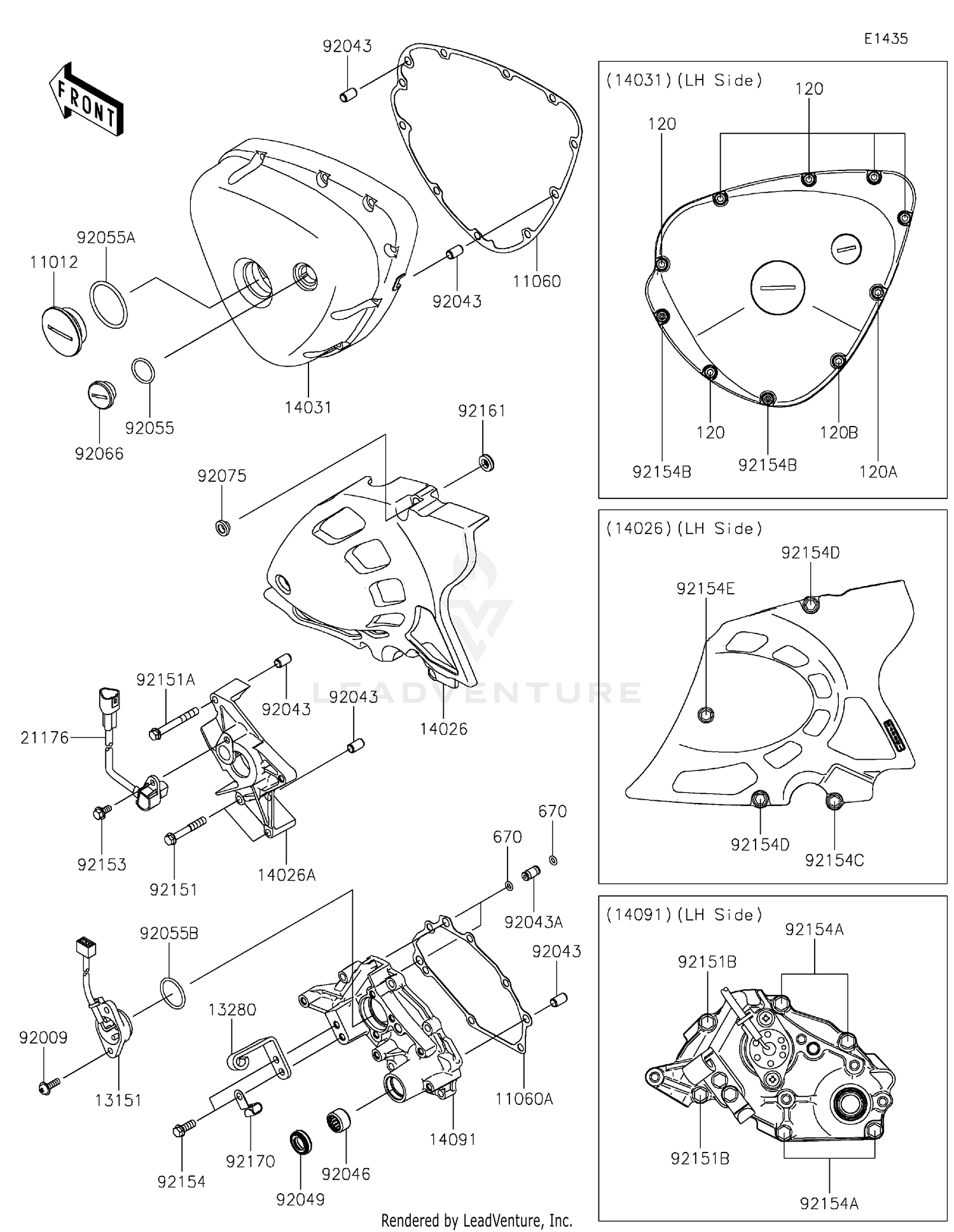 Left Engine Cover(s)