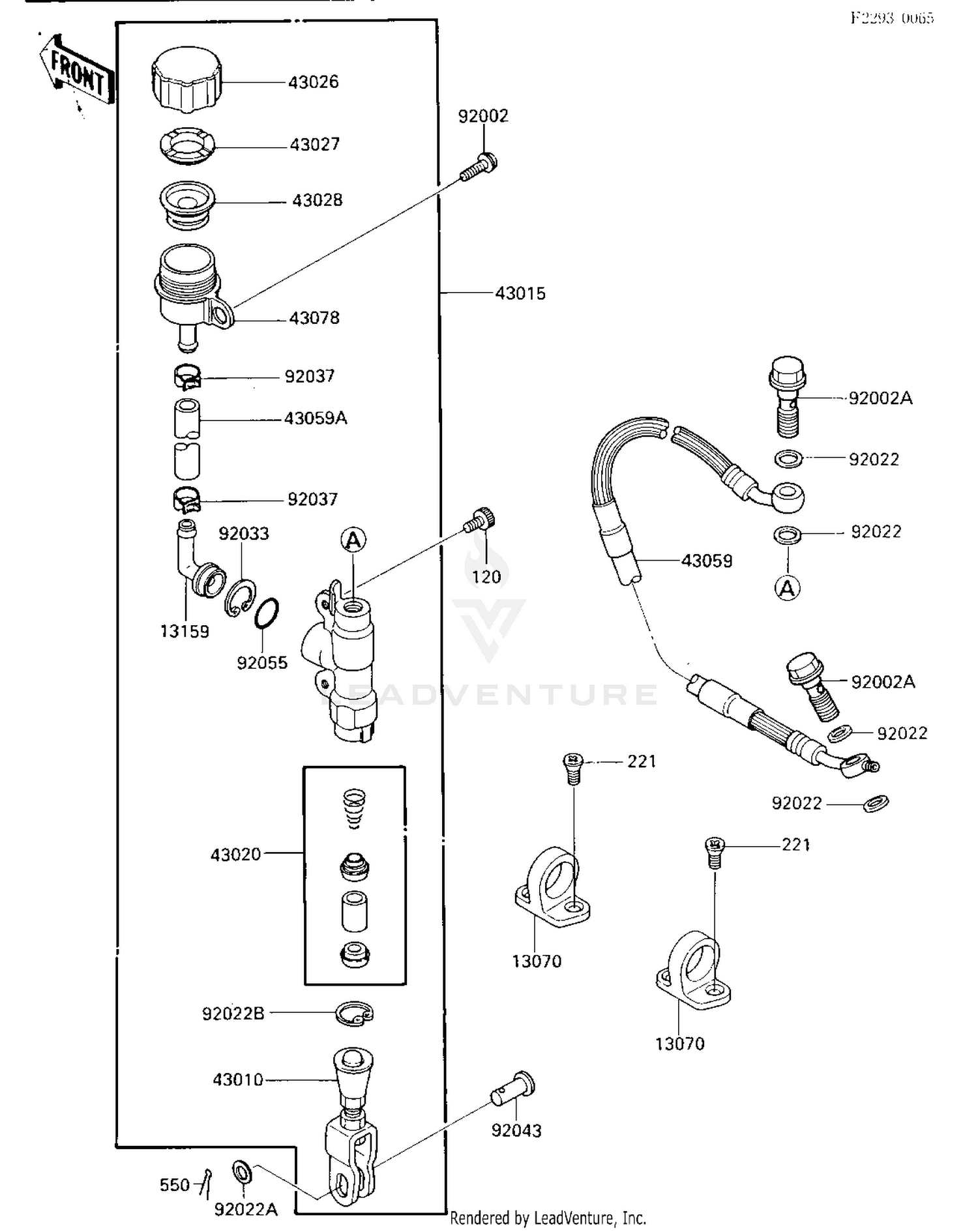 REAR MASTER CYLINDER