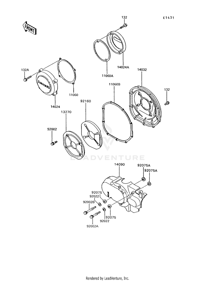 Engine Cover(S) Schematic