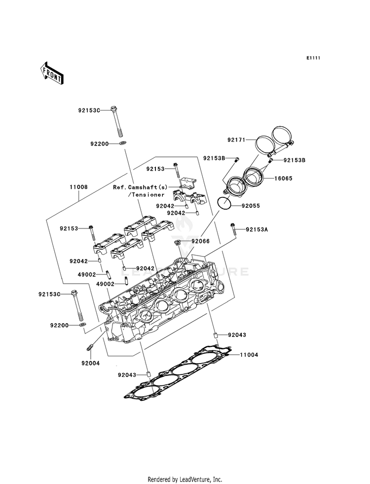 Cylinder Head Schematic
