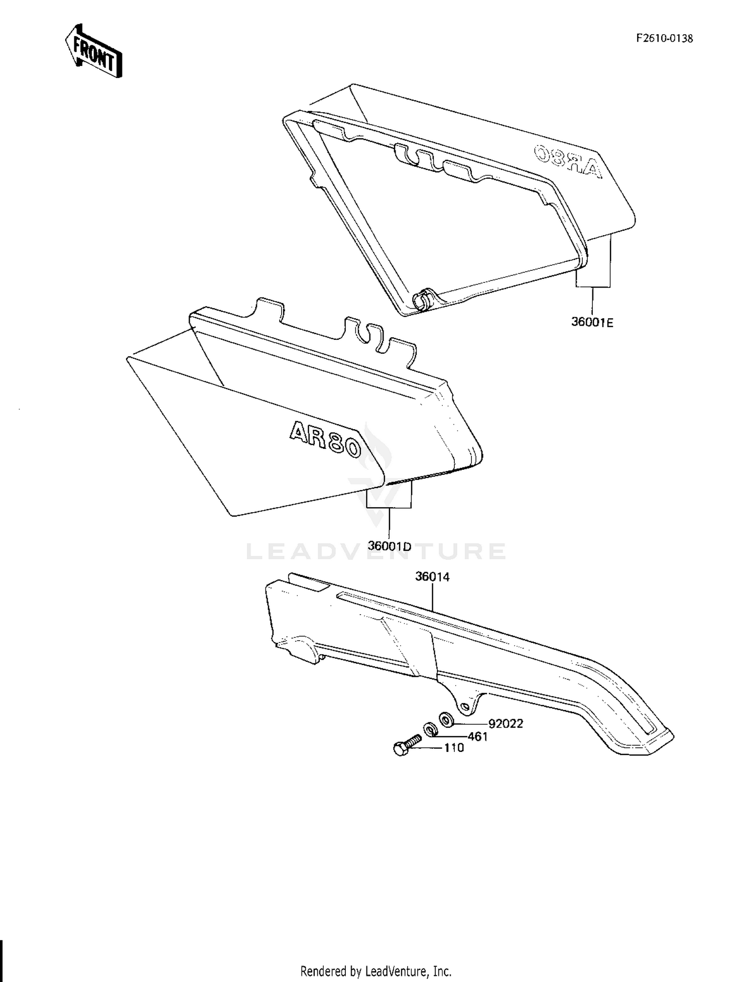 SIDE COVERS/CHAIN COVER