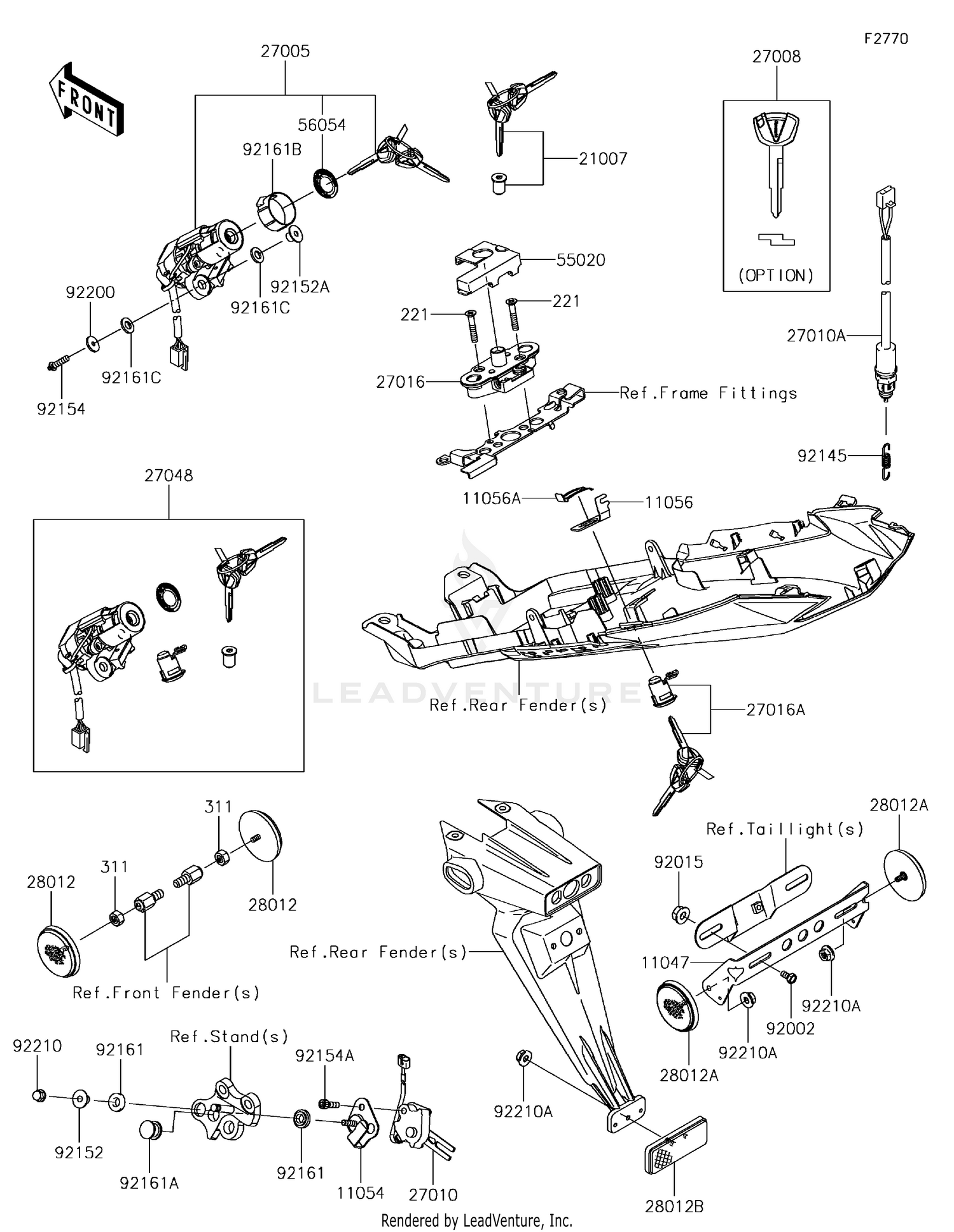 Ignition Switch/Locks/Reflectors