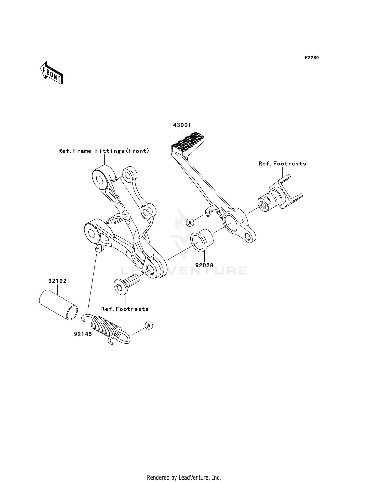 BRAKE PEDAL/TORQUE LINK
