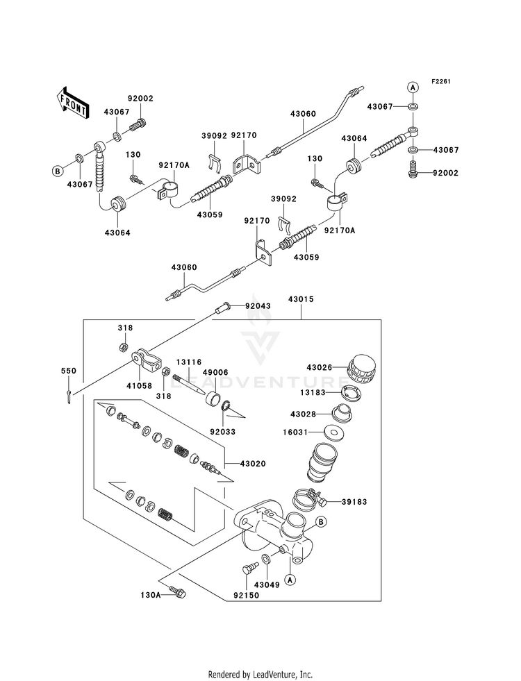 Master Cylinder Schematic