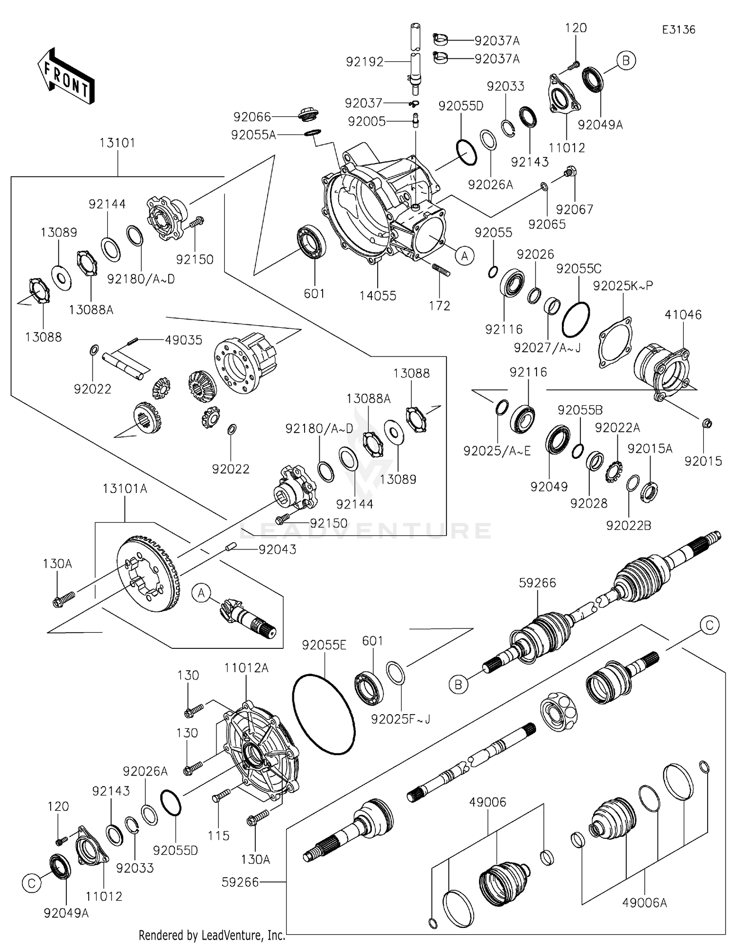 Drive Shaft-Front