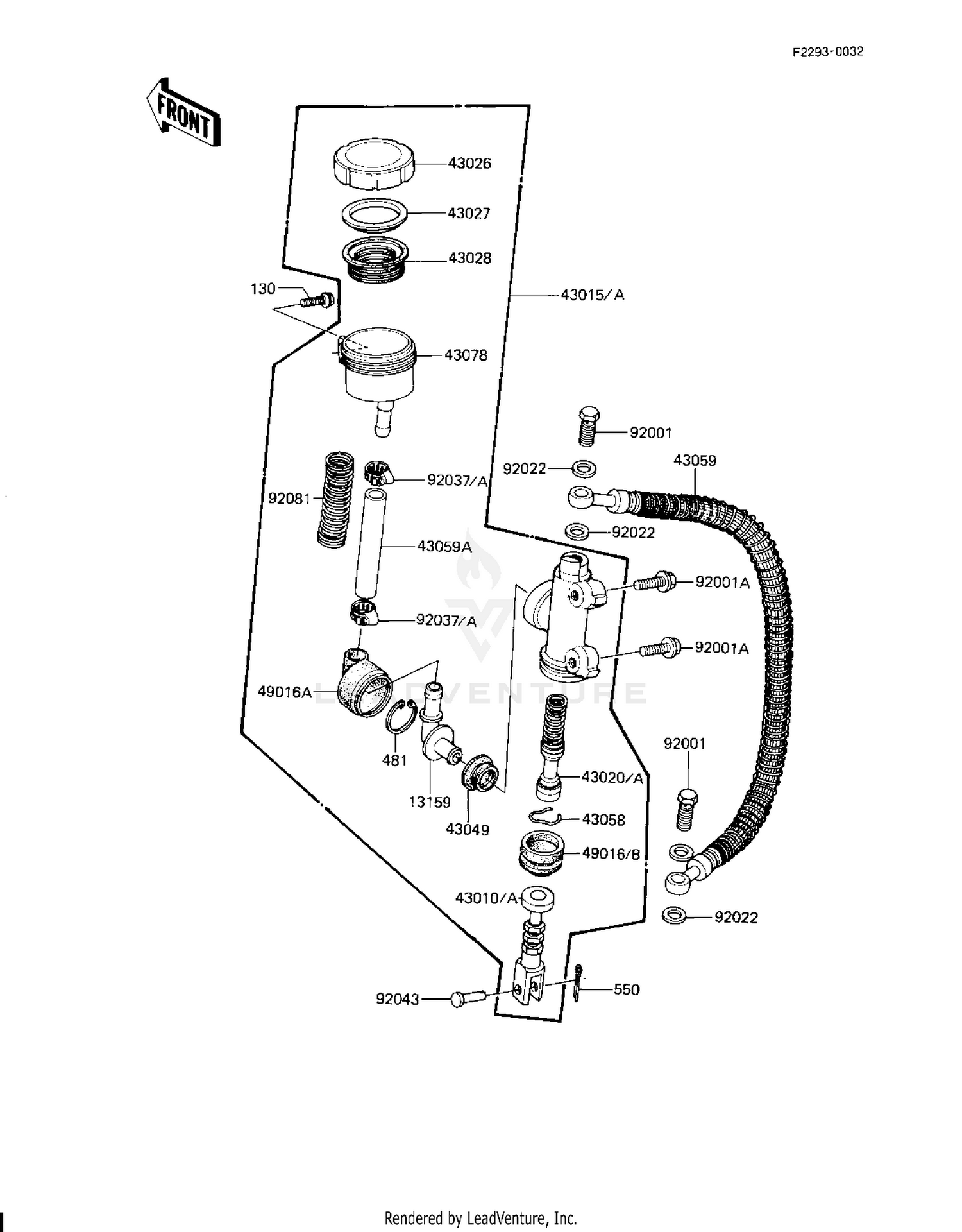 REAR MASTER CYLINDER