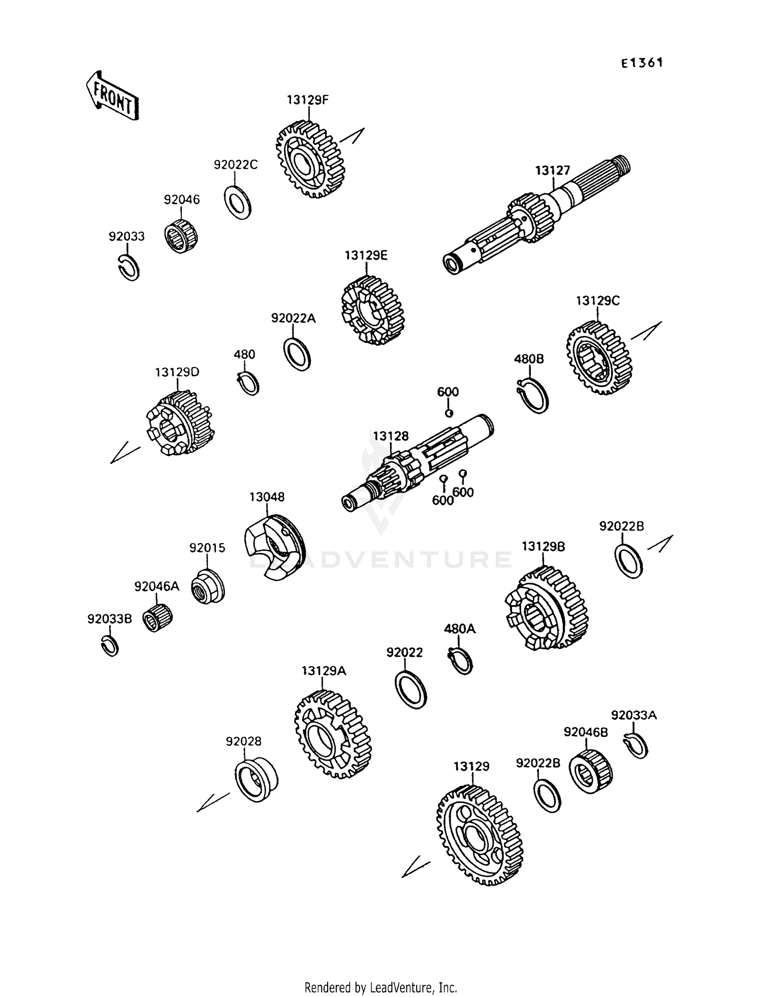 TRANSMISSION (VN1500-A10)