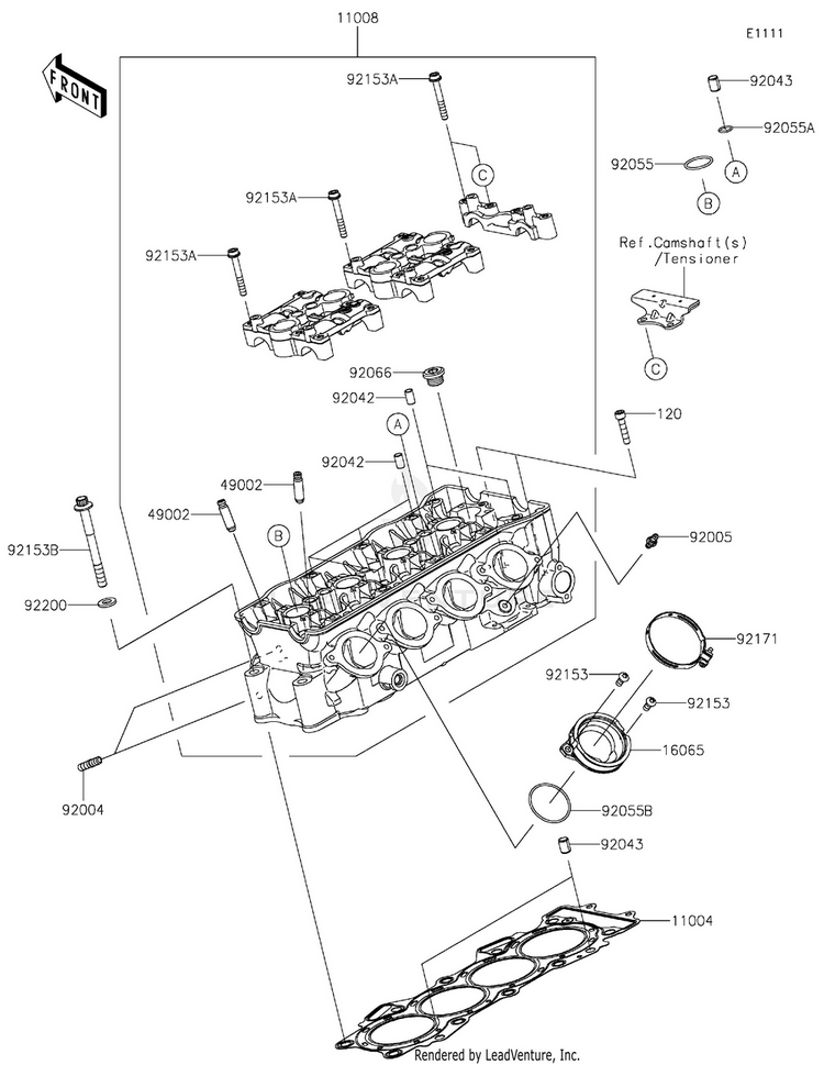 Cylinder Head Schematic
