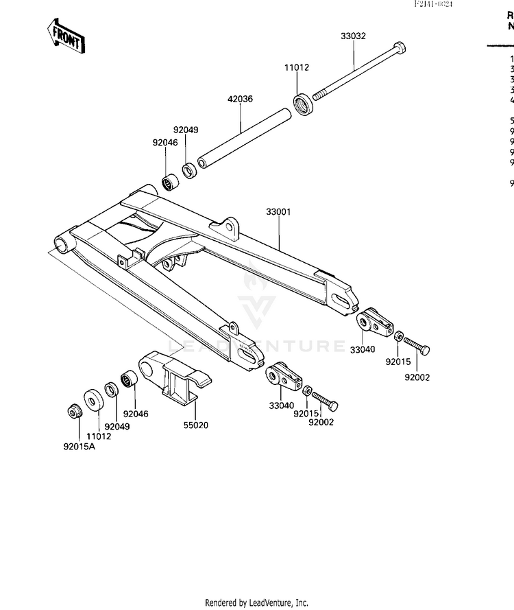 Swing Arm Schematic