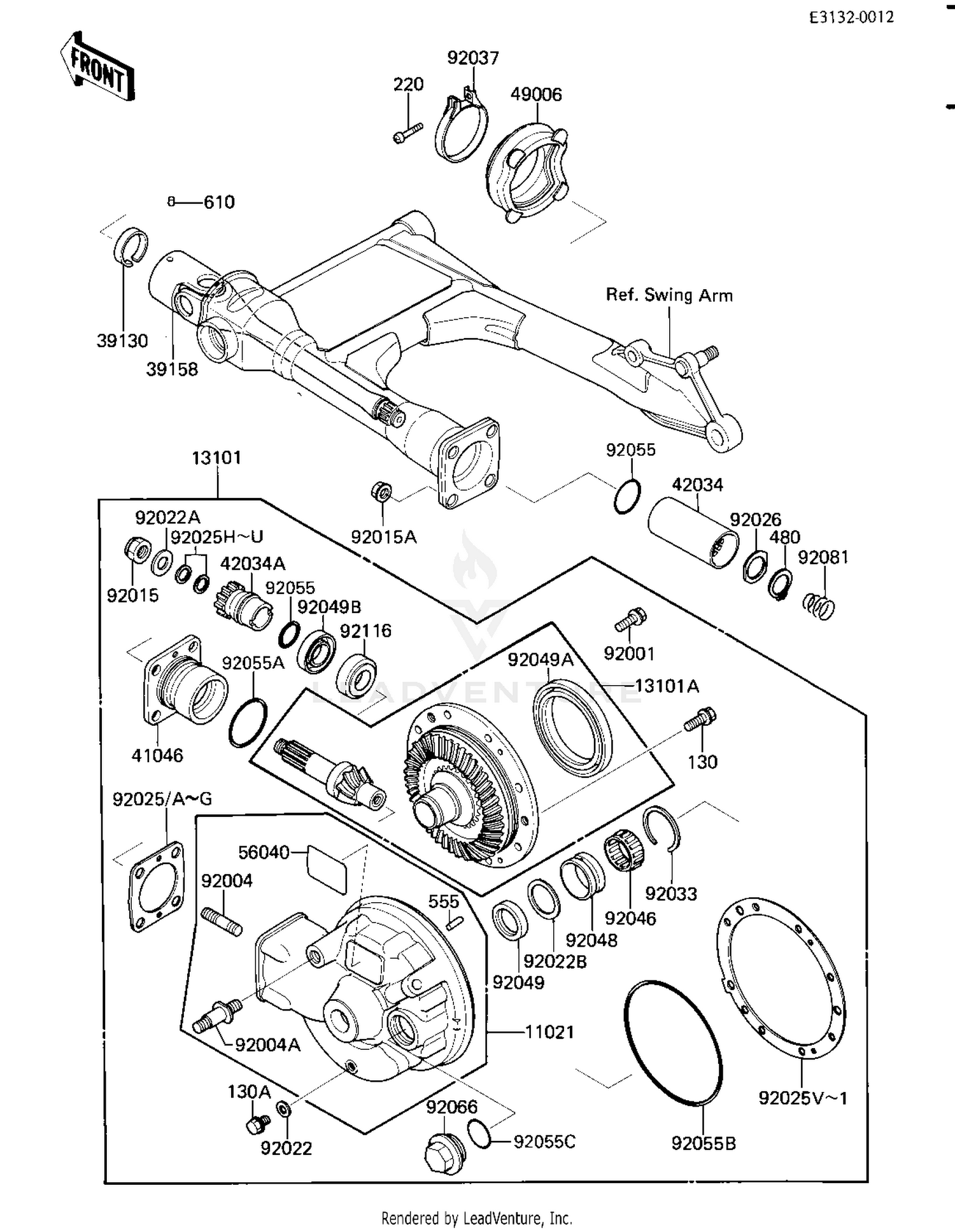 DRIVE SHAFT/FINAL GEARS