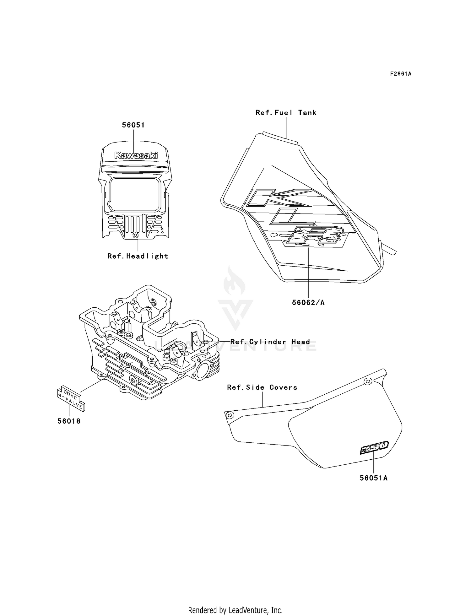 DECALS (KL250-D16)