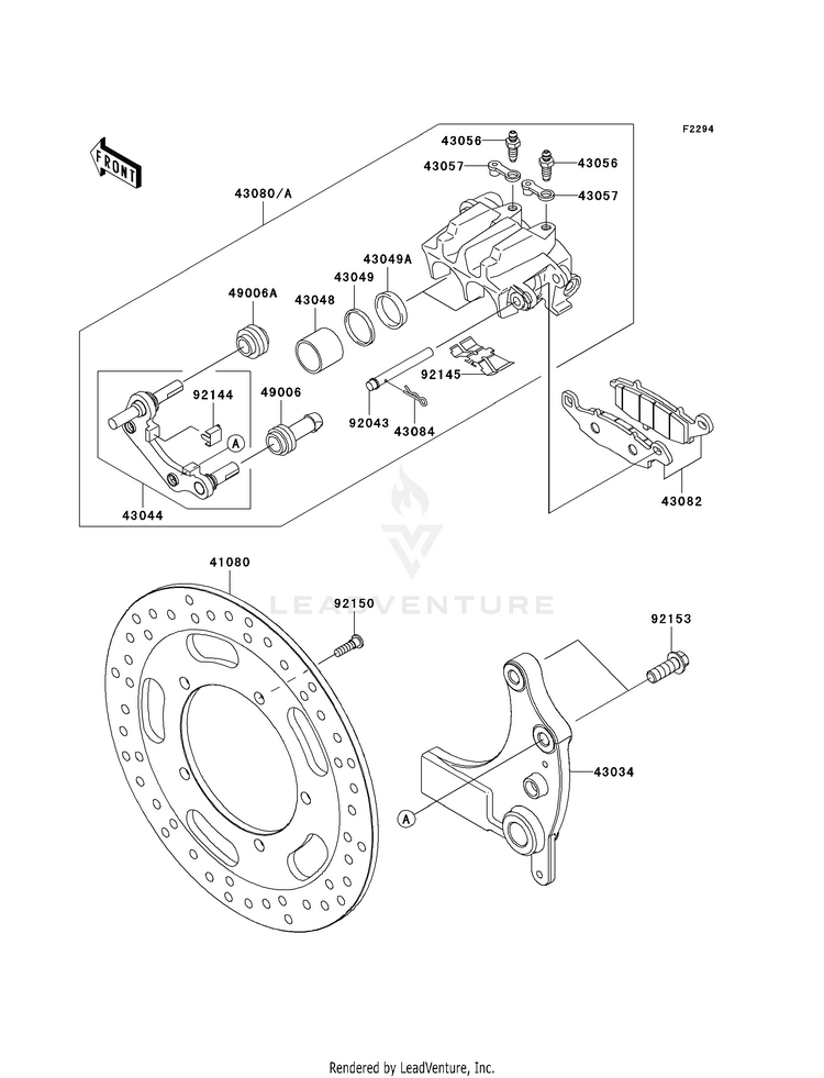 Rear Brake Schematic