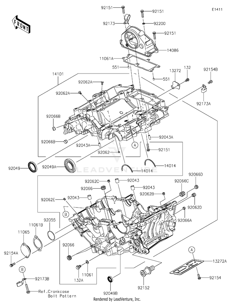 Crankcase Schematic